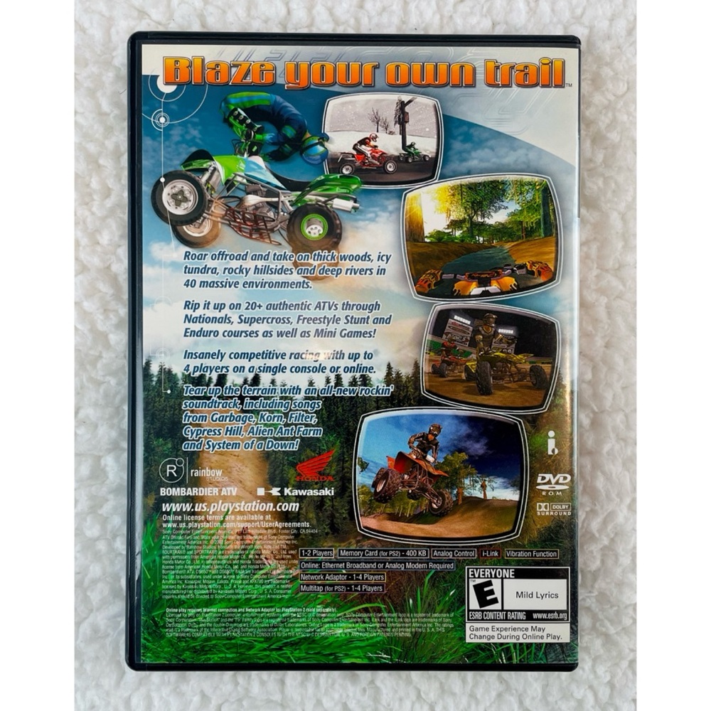 (VTG) SONY • 2002 PlayStation 2 ATV Offroad Fury 2 Video Game - Picture 2 of 4